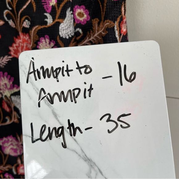 White House Black Market Embroidered Floral Sheath Dress - Picture 2 of 8